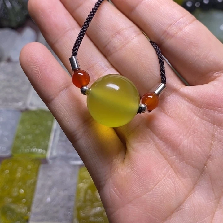 岫玉天然岫玉玉石挂件未镶嵌