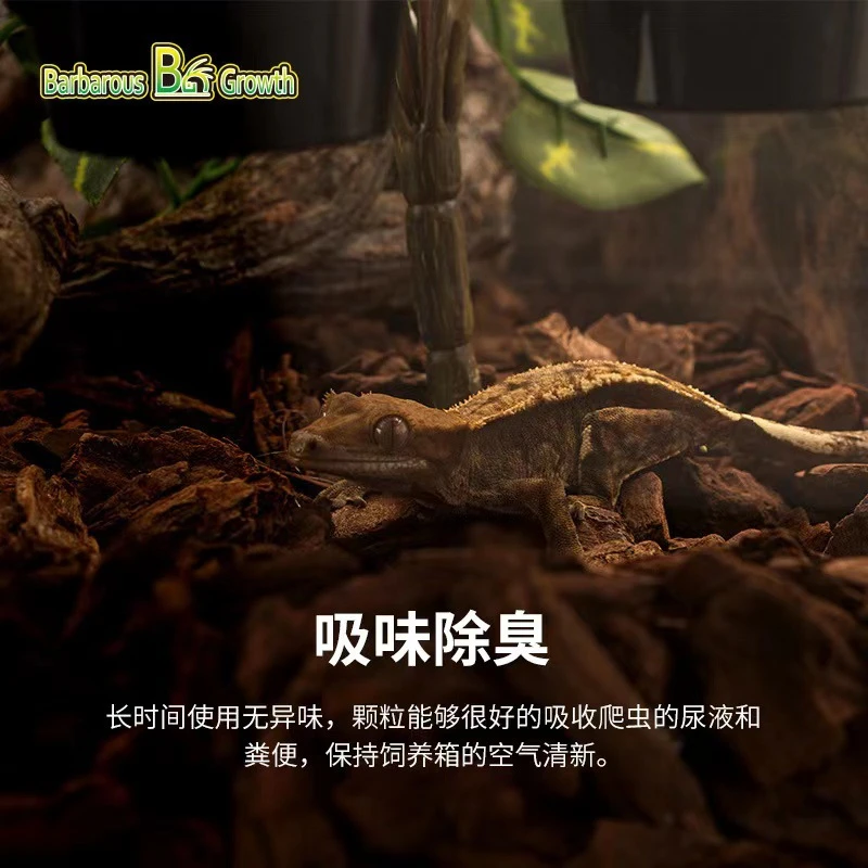 爬宠森林地表树皮垫材陆龟蜥蜴守宫蛇爬虫造景除臭保湿