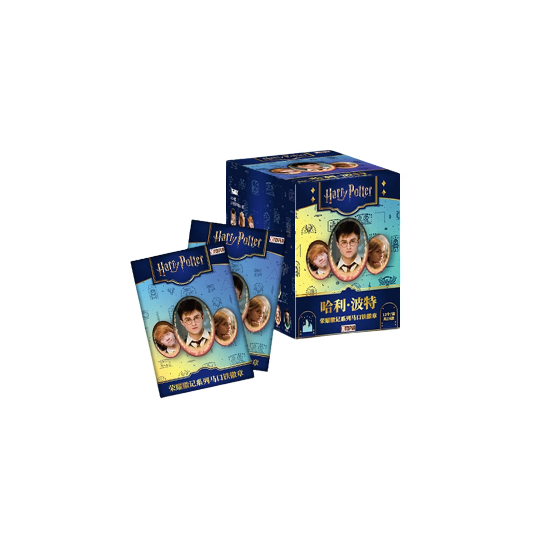 极梦岛XTOPiA  哈利·波特 荣耀徽记系列马口铁徽章（代拆）