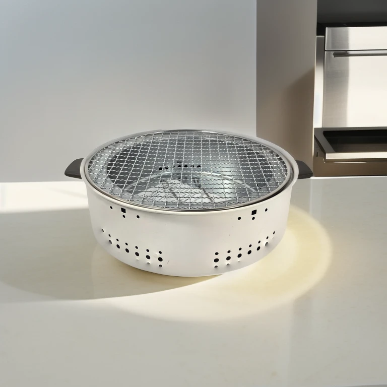 围炉煮茶炭炉淄博烧烤炉户外便携家用碳烤肉架户外