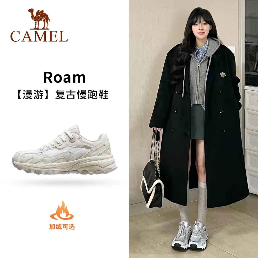 【漫游-加绒款】复古情侣慢跑鞋休闲跑步鞋运动鞋冬季
