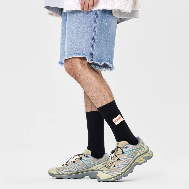 HappySocks 慢生活休闲款ins潮牌百搭休闲中筒棉袜【七夕礼物】