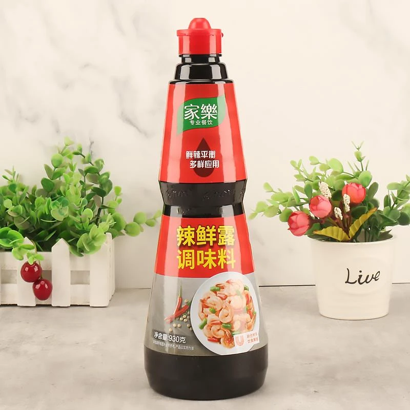 家乐大辣鲜露930g瓶装家用川菜凉拌菜调味汁酸辣麻辣辣鲜露调味料