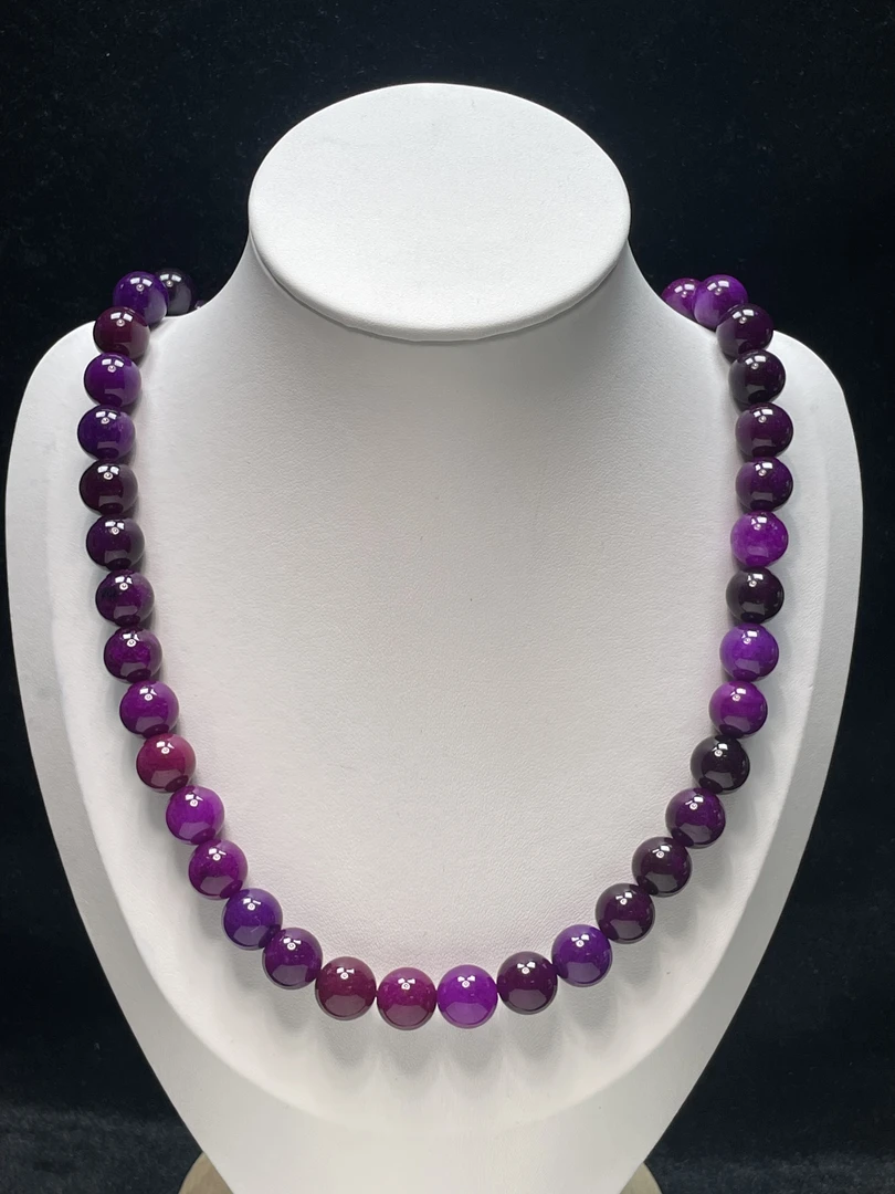 玉化紫10M项链时尚百搭女款-153YH3809