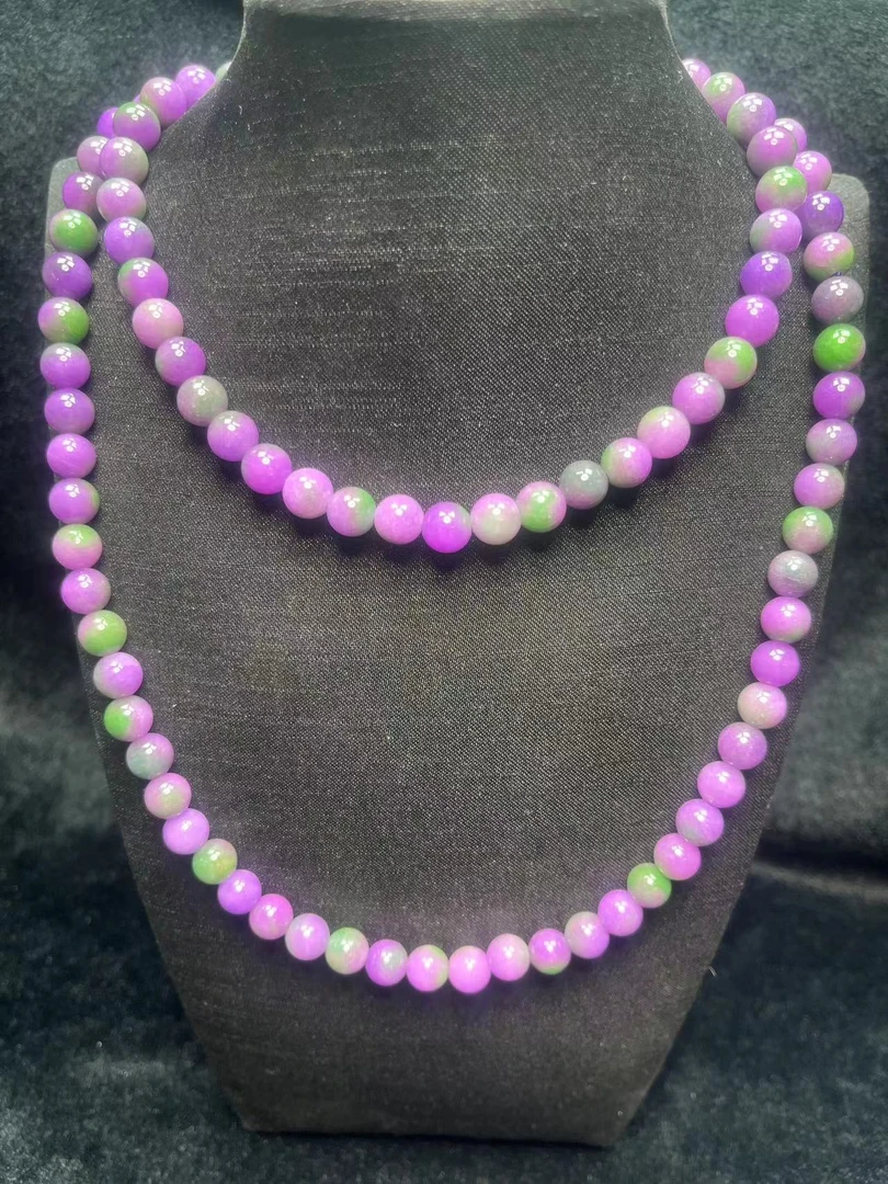 春带彩8M108颗项链时尚百搭女款-313CC38