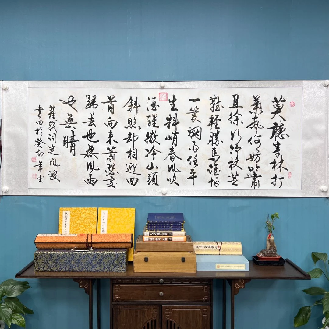 《定风波》王书田老师亲笔作品