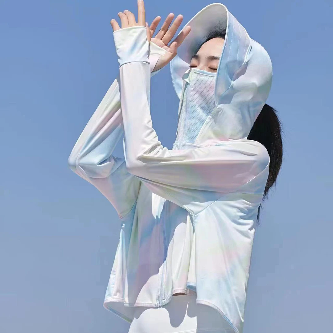 防晒衣女款户外百搭夏季防紫外线透气轻薄骑行宽松时尚凉感防晒服