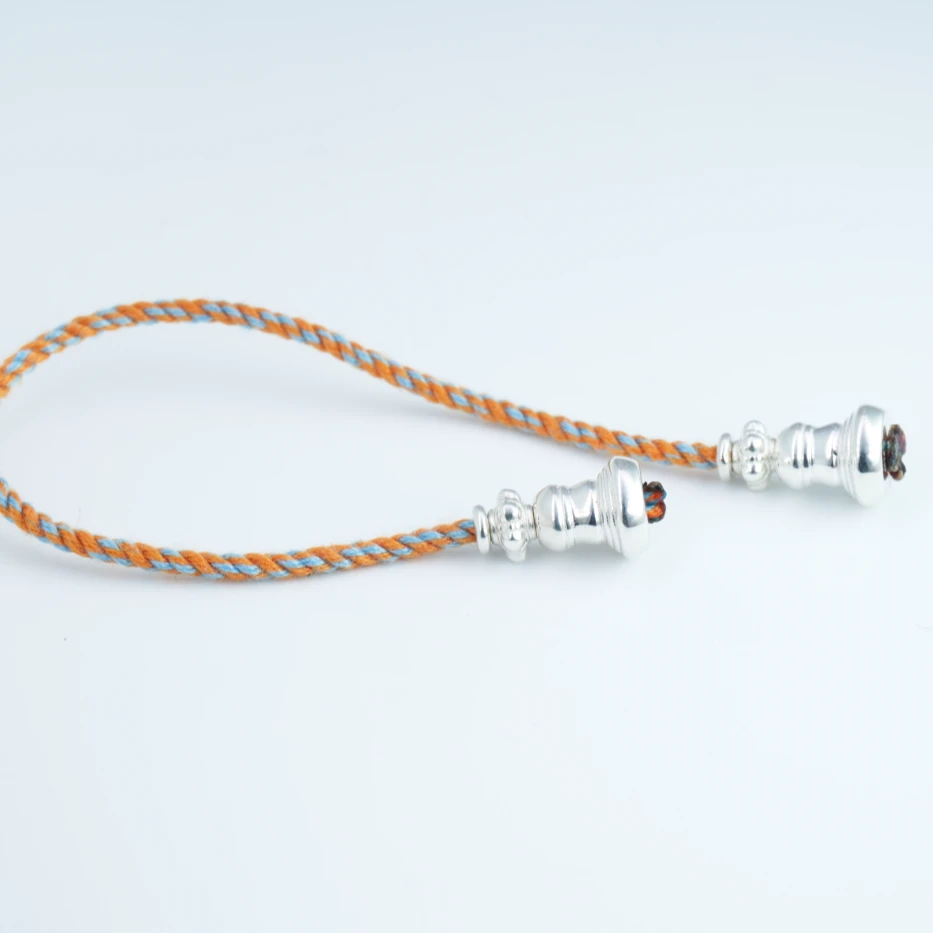 925银银制品 佛塔组合弟子珠手持108百搭小滴溜diy三通文玩配饰