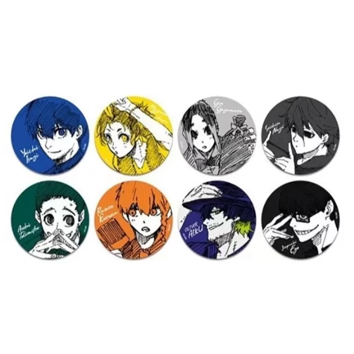 【日谷代拆】蓝色监狱金属原画吧唧A款