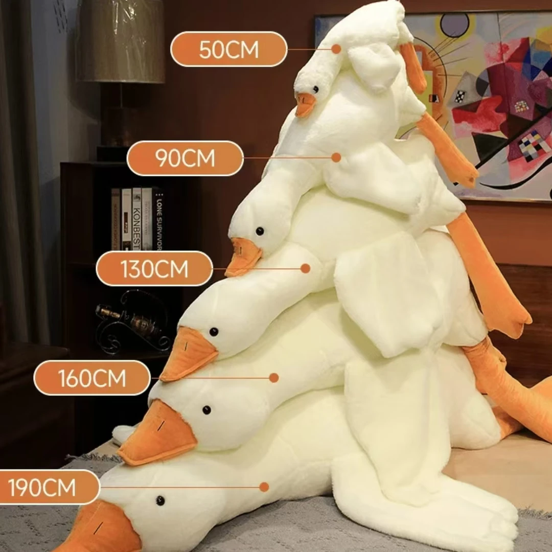 大白鹅抱枕公仔娃娃毛绒玩具玩偶抱枕摆摊礼物玩具