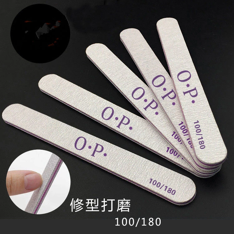 美甲工具指甲锉打磨条套装磨砂条甲油胶搓条挫条沙条修形状指甲挫