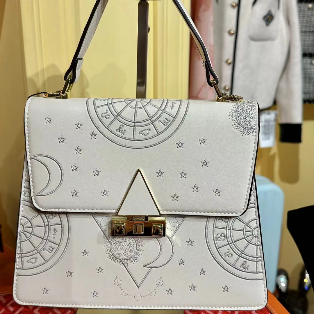 时尚女士高奢中号单肩手提包