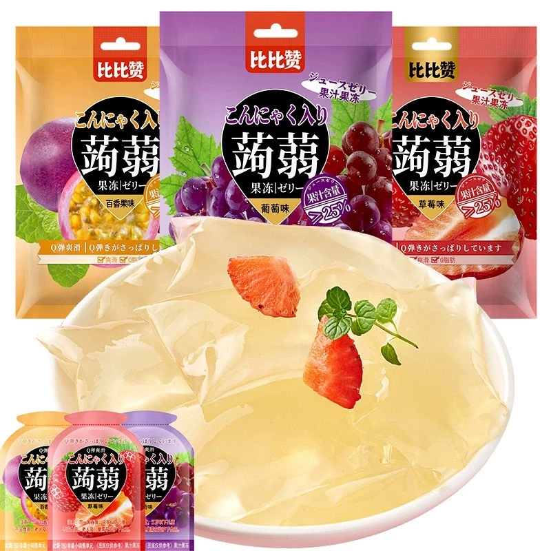 比比赞蒟蒻果冻【白桃味】200g
