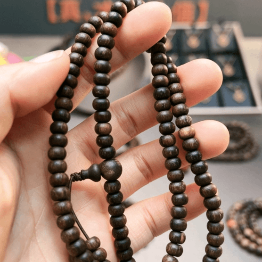 【闪购商品】沉香手串芽庄紫棋06-108