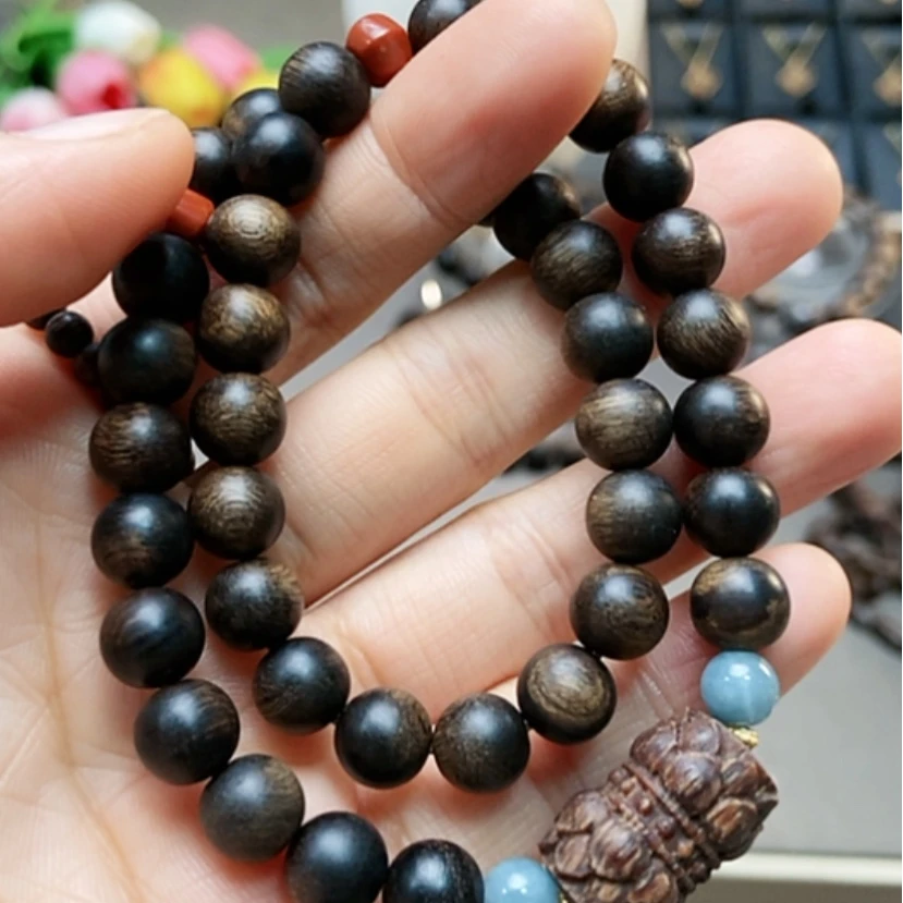 【闪购商品】沉香手串富森红土08设计