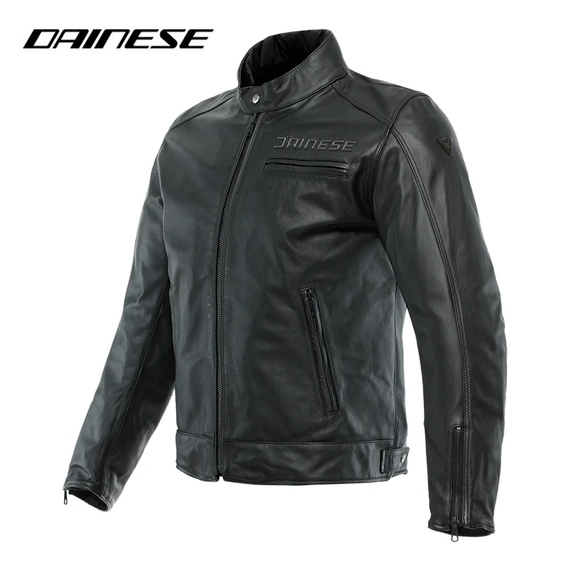 DAINESE/戴尼士ZAURAX摩托车骑行服复古机车皮衣防摔城市骑行服男