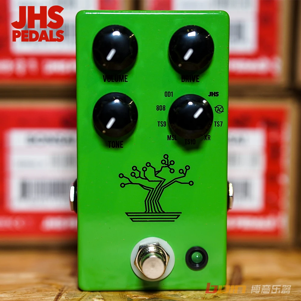 JHS Bonsai Screamer Overdrive 九种过载单块效果器