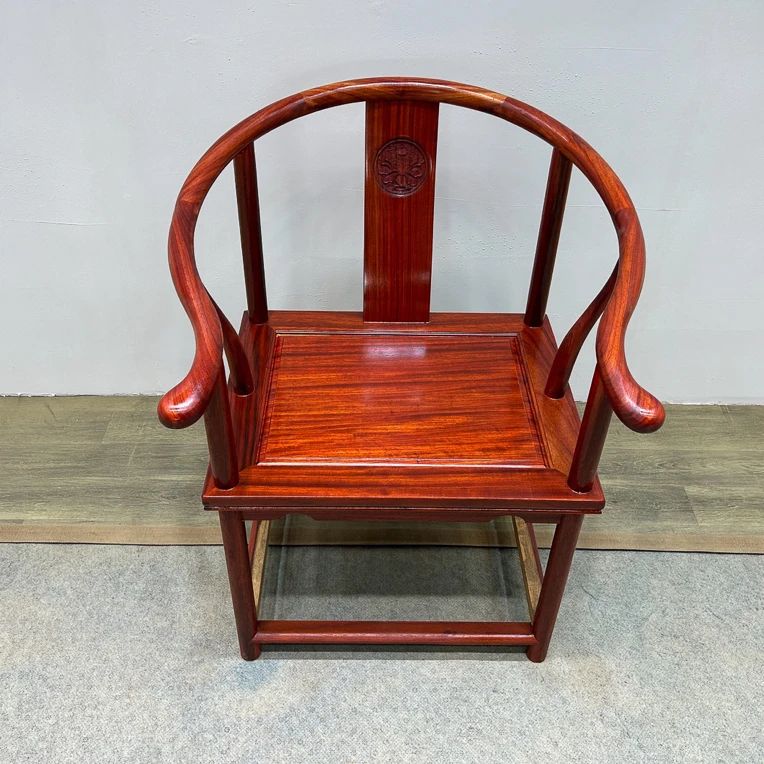 非洲实木大板配件圈椅