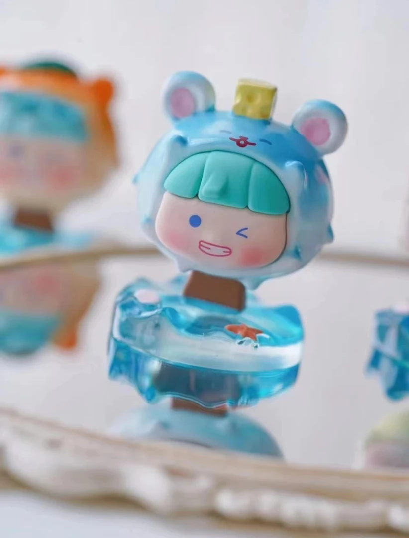【拆盒】甜蜜一夏十二生肖萌粒潮流玩具盲盒手办摆件