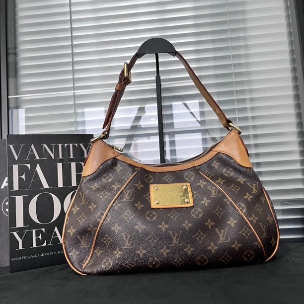 95新 LouisVuitton/路易威登 老花单肩南瓜包