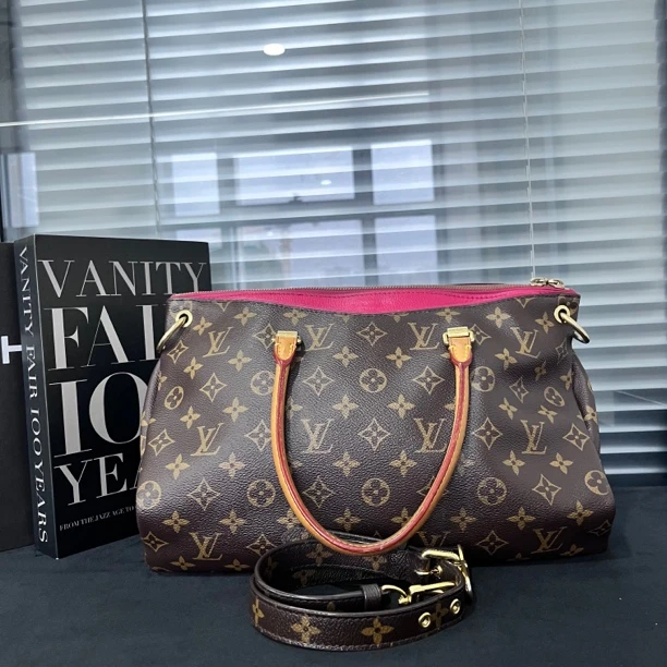 95新 LouisVuitton/路易威登 经典老花手提传奇包