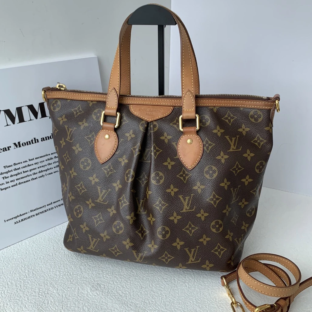 95新 LouisVuitton/路易威登 经典老花手提斜挎派拉蒙