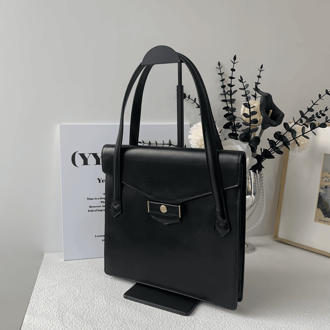 95新 DIOR/迪奥 黑色单肩手提公文包