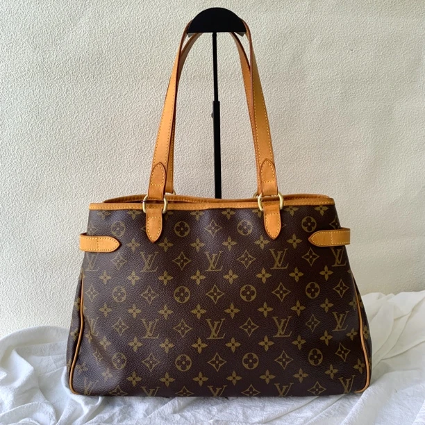 95新 LouisVuitton/路易威登 老花南瓜单肩托特包