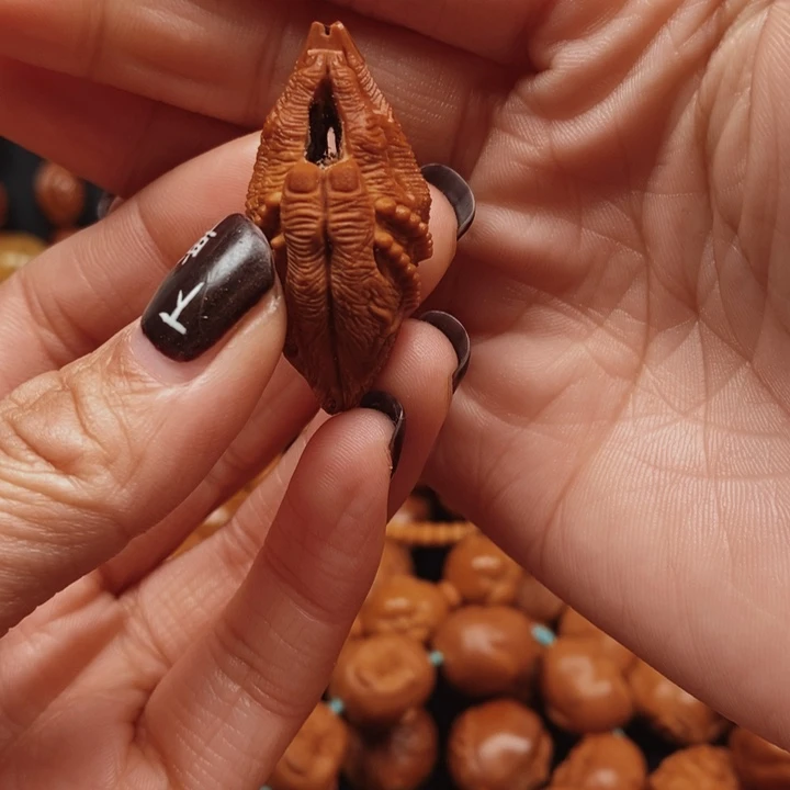 橄榄核核雕玩*佛手单子