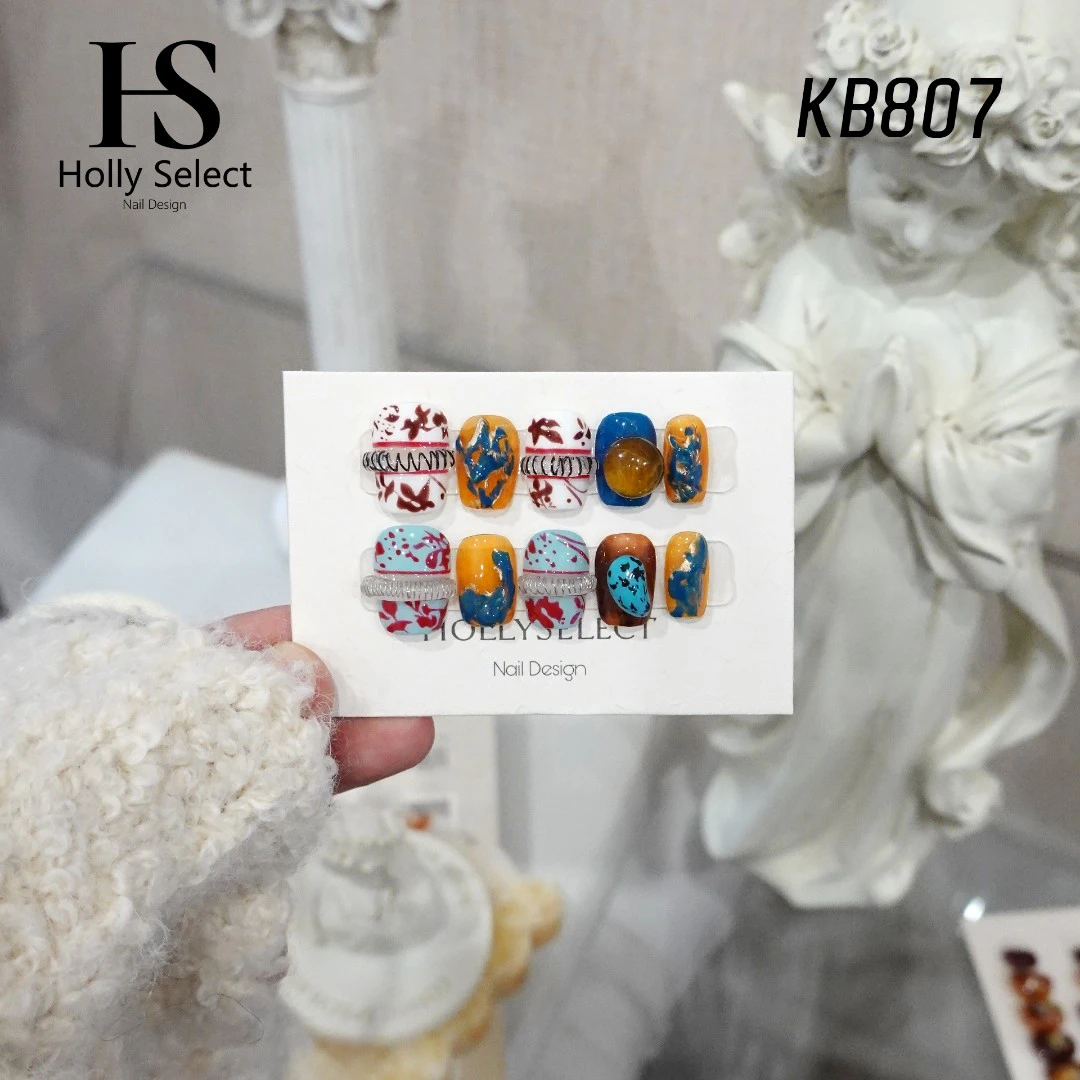 福利NO退NO换「LB807」HollySelect小众手工穿戴甲