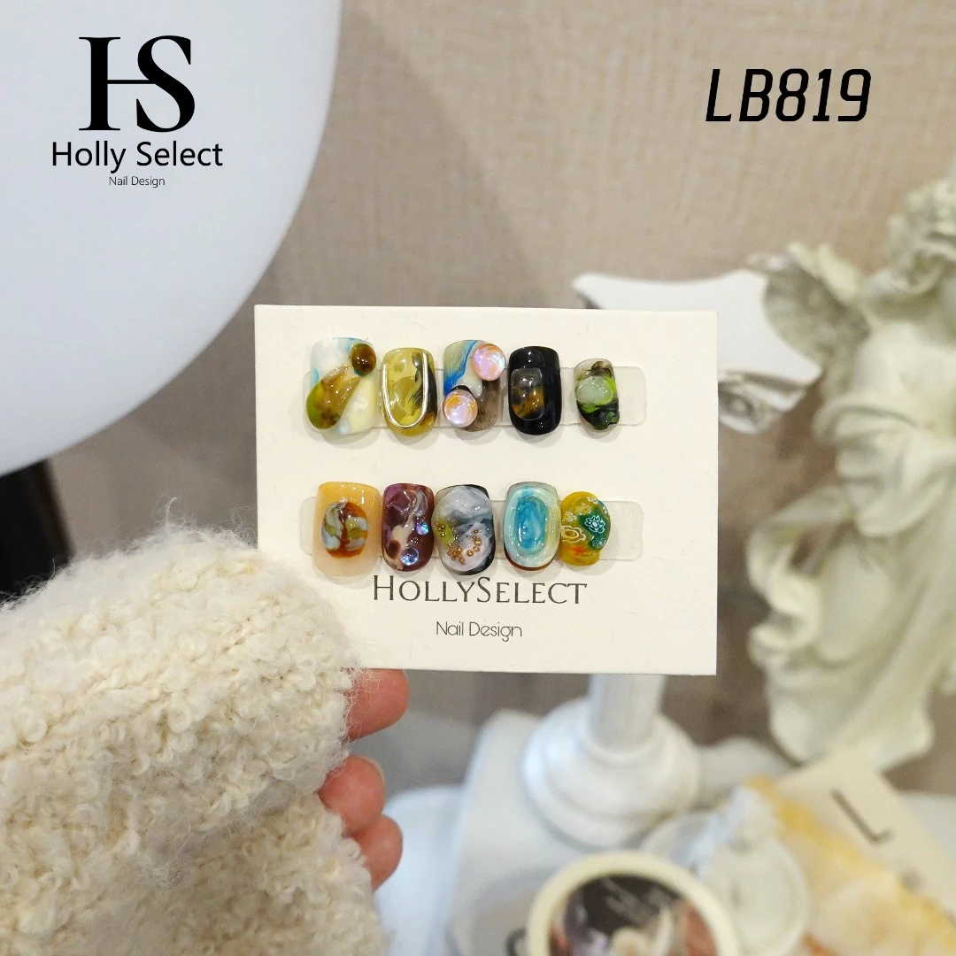 「LB819」HollySelect小众手工穿戴甲