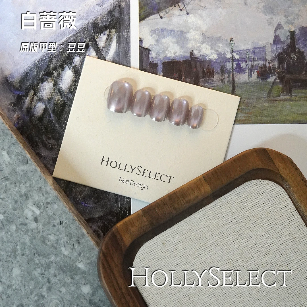 「白蔷薇」返潮复古 HollySelect小众手工穿戴甲