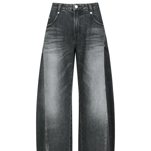 YCH经典水洗牛仔长裤