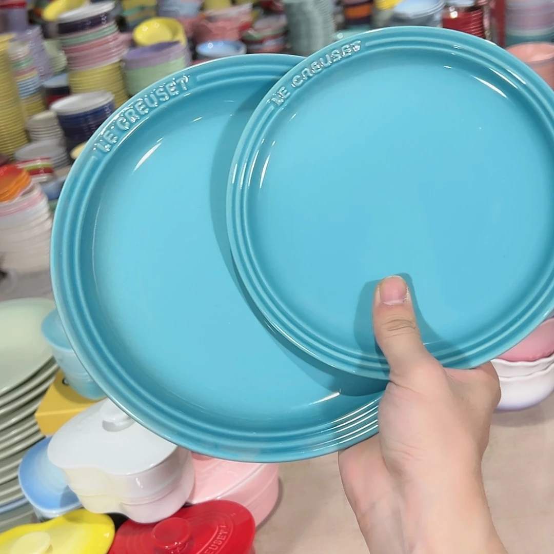 【闪购商品】陶瓷 瑕疵 加勒比蓝➕大牛排➕小牛排