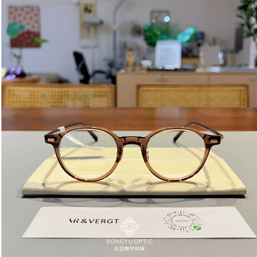 SOYU轻奢光学韩国VR&VERGT文艺素颜超轻板材眼镜框VR8260