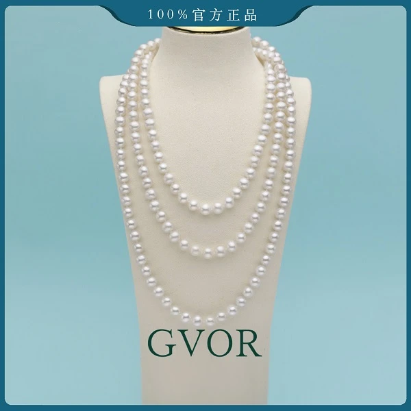 【源头 】时尚一款多戴长款毛衣链 6-7mmC1195