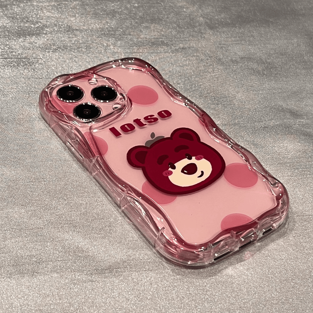 可爱网红小熊适用苹果15Promax手机壳新款iPhone14日韩卡通1516pm