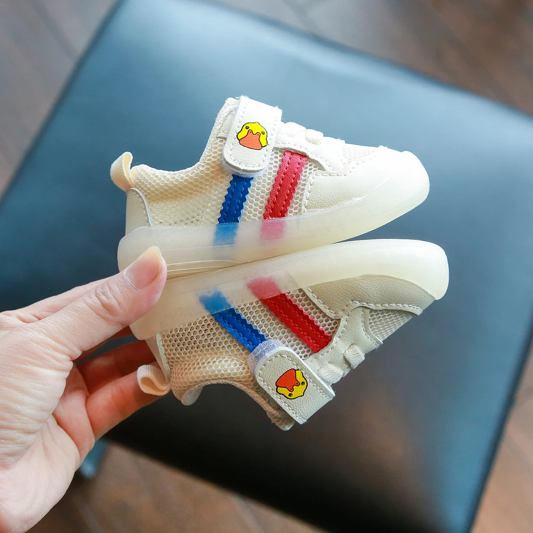 宝宝学步鞋春秋男小童鞋0一1-2岁幼儿软底鞋子婴儿鞋女透气单鞋