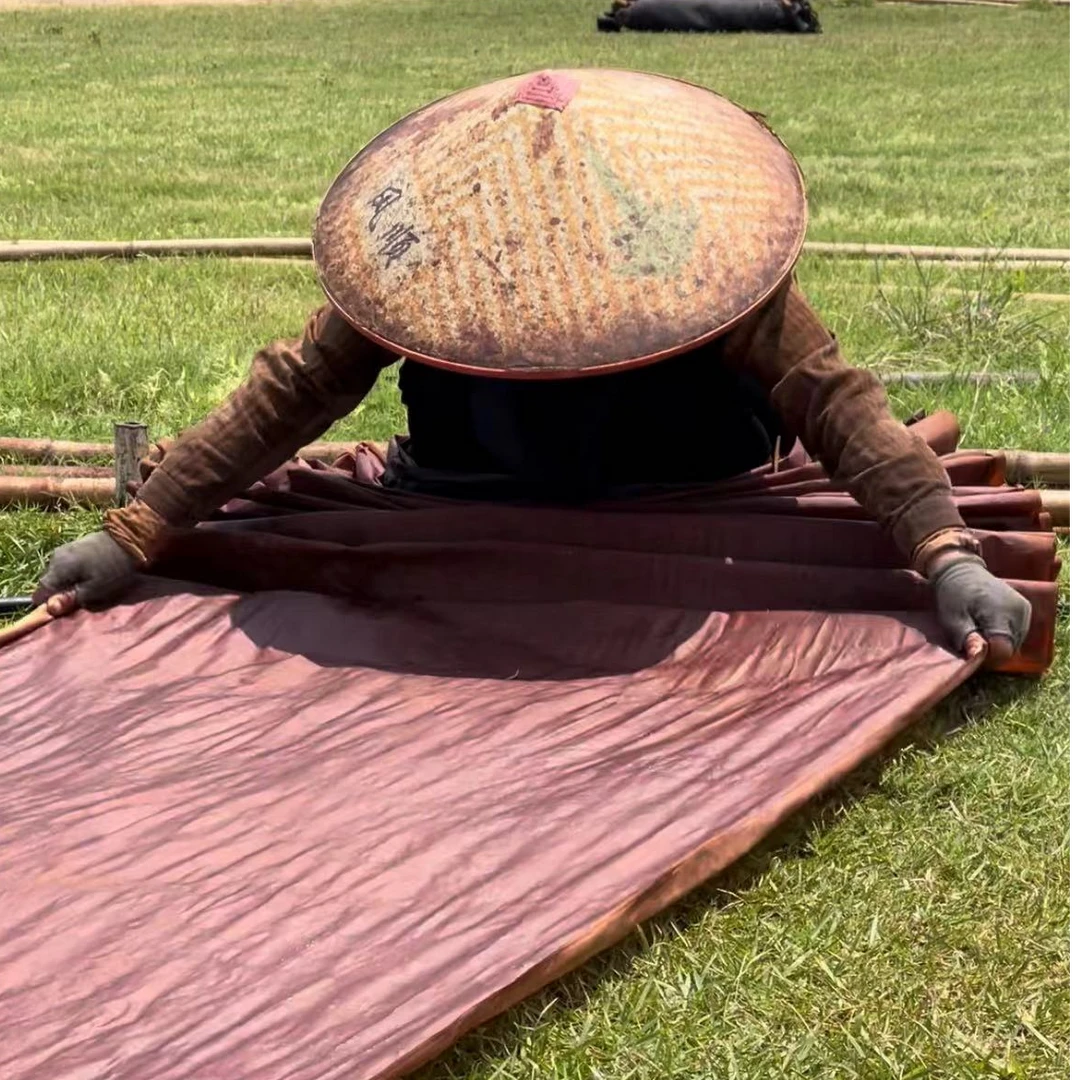 新1号香云棉香云麻香云纱面料 面料一经裁剪不支持退换