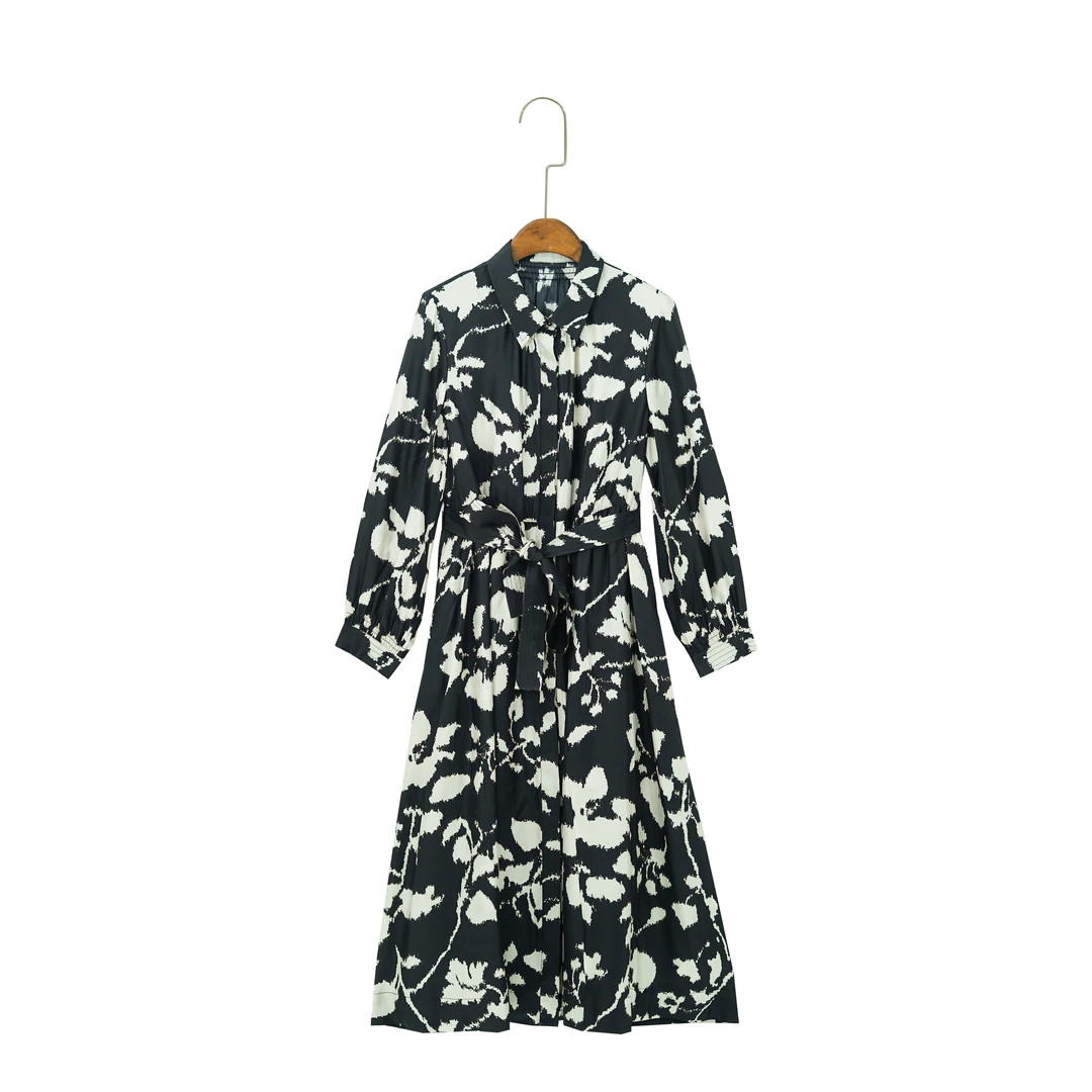 2025新款真丝连衣裙LS25L908