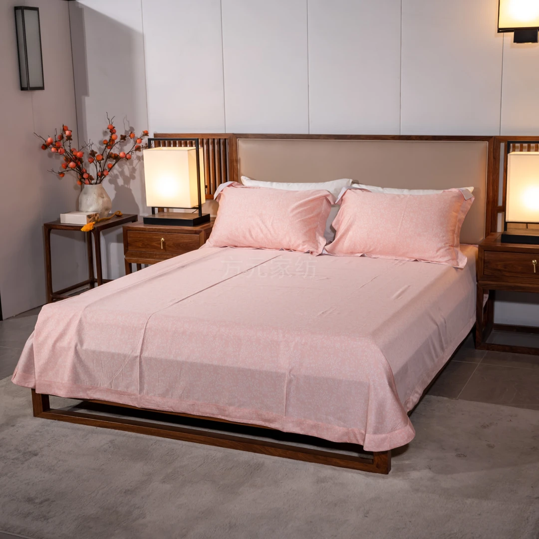 三件套sjt（床单加枕套）印花/天丝棉面料/薄款丝滑机洗凉感夏款