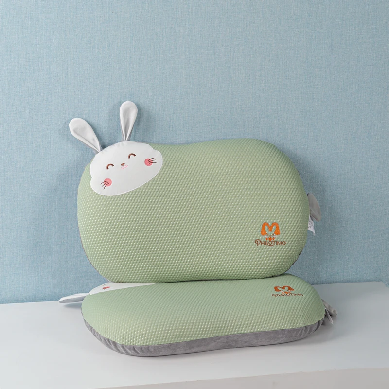 新款可爱透气睡枕神器幼儿园单人学生宿舍凉感小兔子枕