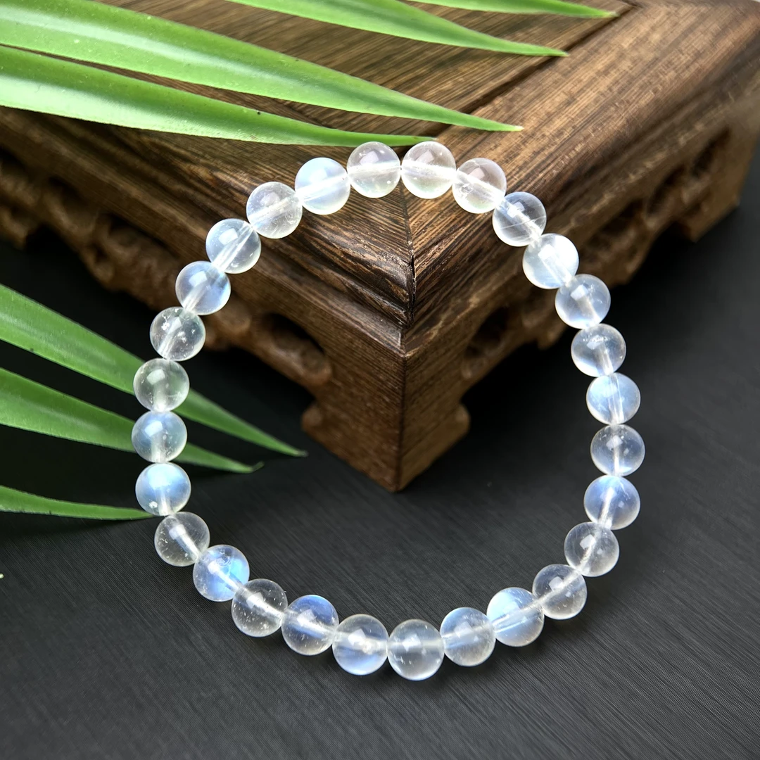 冰体强光 蓝月光手串6-8mm+ 合集（多样性，发其一）