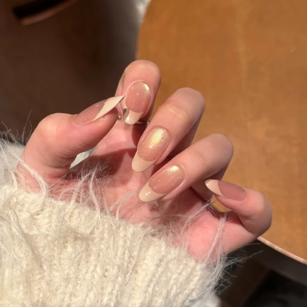 【肉桂烤奶】【活动专属链接 可参与满减】2112601 纯手工穿戴甲