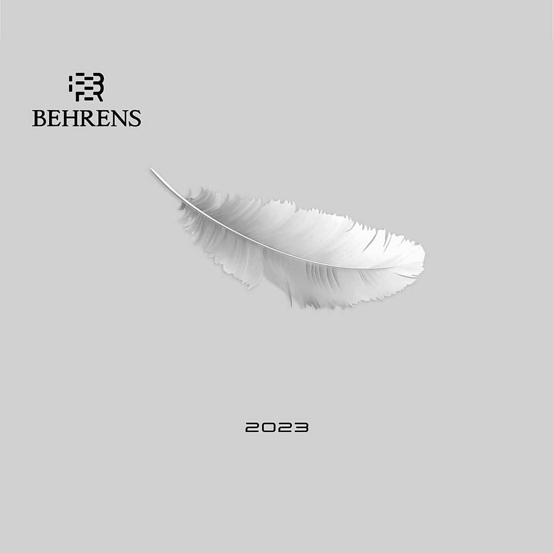 【定金】正品BEHRENS贝伦斯【羽毛计划-笏】男士机械表超轻自产机芯
