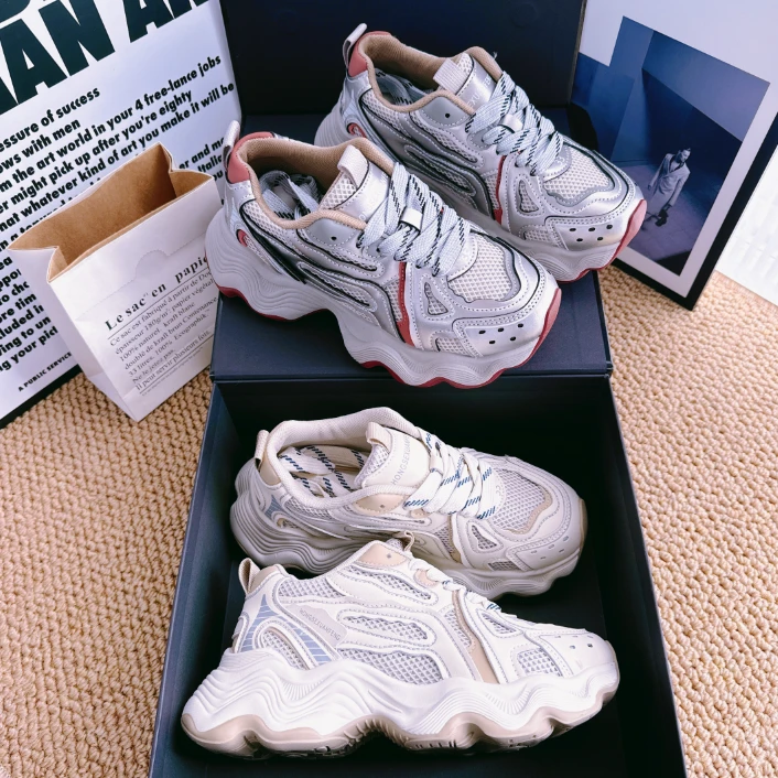 2024新款厚底舒适老爹鞋