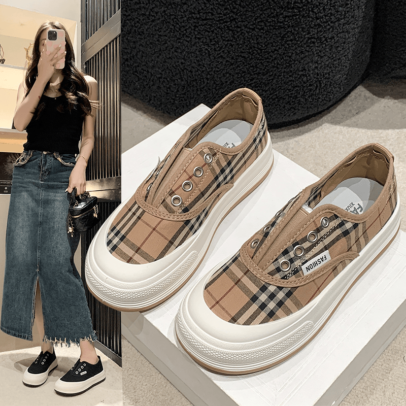 时尚舒适百搭小布鞋