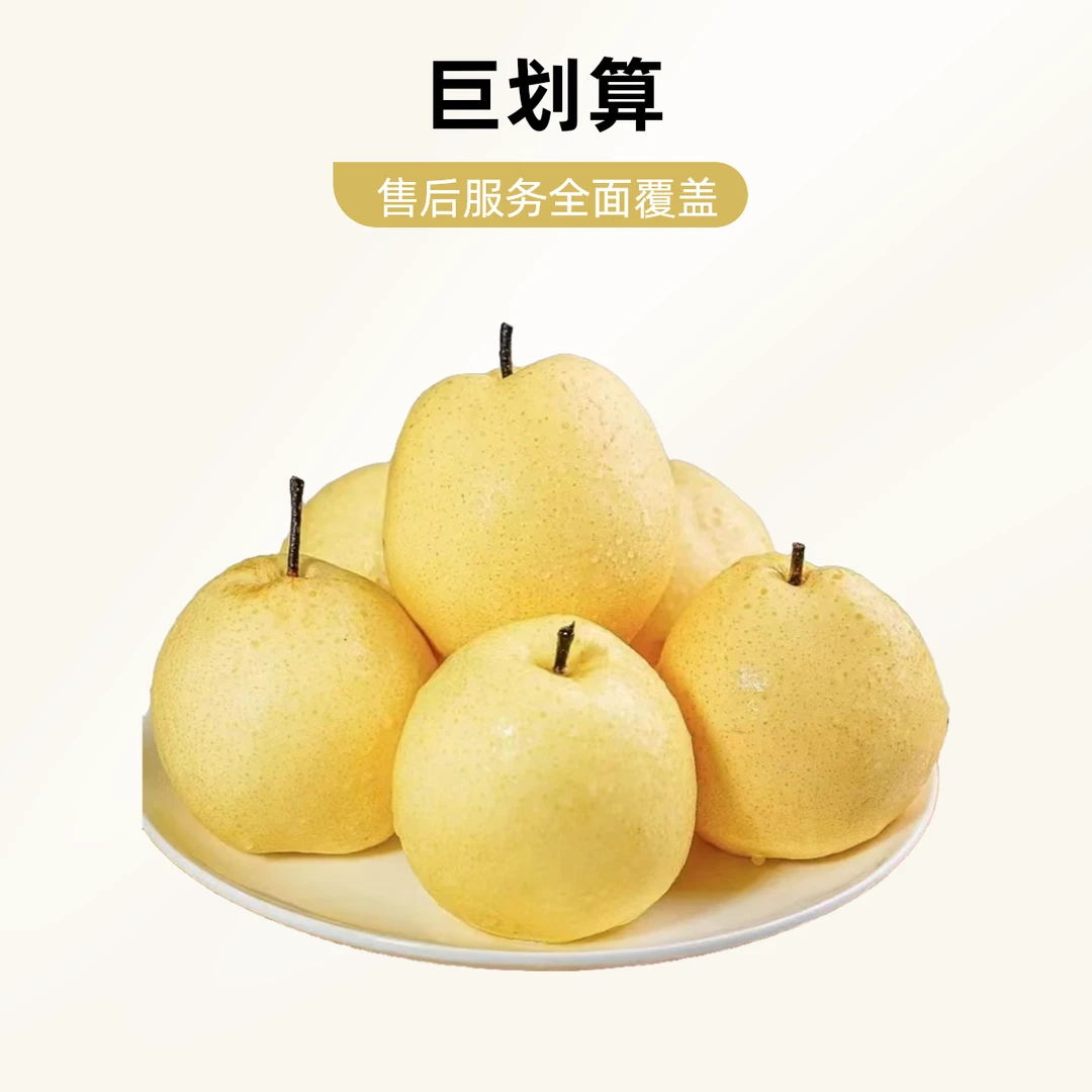 【坏果包赔】山西运城精品贡梨脆甜多汁皮薄肉嫩现摘现发5斤z