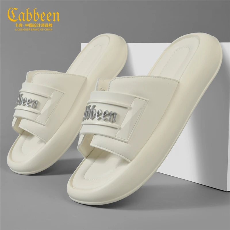 卡宾凉鞋男士2025新款外穿拖鞋夏天潮牌沙滩鞋男居家一字拖青少年