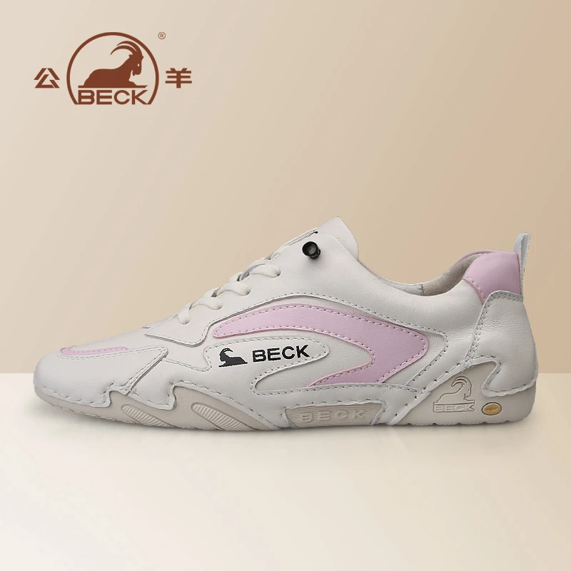 BECK/公羊新款女士意大利纯手工休闲皮鞋女鞋潮鞋户外MC-59801